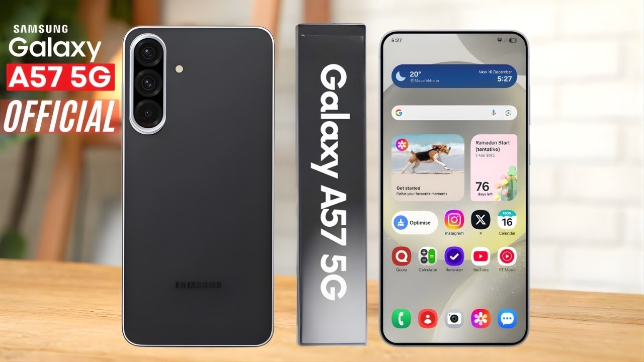 Samsung Galaxy A57 5G – IT’S OFFICIAL!