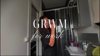 get ready with me before going to work lol