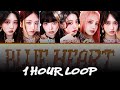 [1 HOUR] IVE Blue Heart (Japanese Ver.) Lyrics (Color Coded Lyrics)