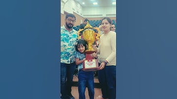My daughter got 1st rank in national level abacus 🧮 competition gbu beta congratulations😊 👏🎉#abacus