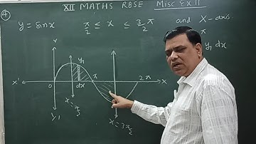 RBSE solutions / Class 12 Maths / misc exercise 11 / question 4th / application of integration