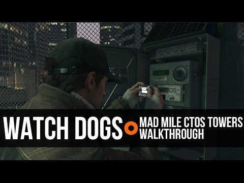 Vidéo: Watch Dogs - Centre De Contrôle Mad Mile CtOS, Piratage CtOS, Attirer Les Gardes