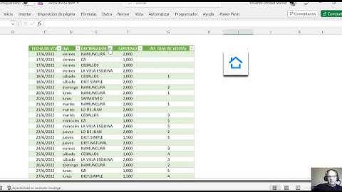 Sistema hecho con Excel con ayuda de la Inteligencia Artificial