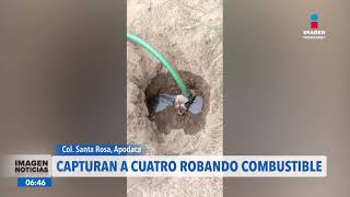 4 presuntos huachicoleros son detenidos en Apodaca | Noticias MTY primera emisión