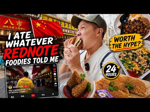 I Let Chinese Influencers Decide What I Eat In China for 24 Hours