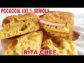 FOCACCIA 100% SEMOLA CON BIGA🍕RITA CHEF | Leggerissima e piena di bolle.