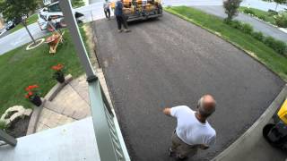 Time Lapse of a Driveway Peel & Pave