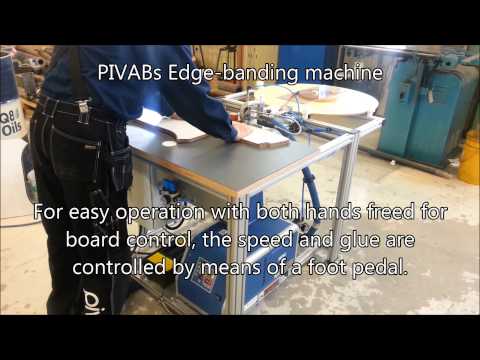 Edge Banding Machine With Hot melt Glue PIVAB