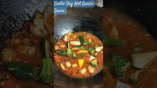 Exotic Vegetables in Hot garlic sauce chineseveg hotgarlicsauce recipe shirts food