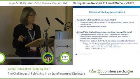 Clinical trials - Regulation EU No 536/2014 and EMA Policy/0070