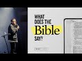 WHAT DOES THE BIBLE SAY ABOUT THE BIBLE | CHRIS HITTE | JESUS CHURCH