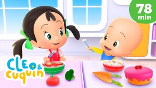 Vegetables Song and more nursery Rhymes by Cleo and Cuquin    | Children Songs