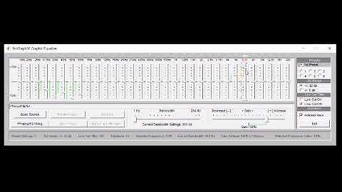 Visual Basic 6 & FFmpeg 32 Band Graphic Equalizer 19Hz Subsonic
