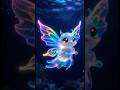 Lumi the rainbow winged sea spirit 🌈  #ytshorts #lumine #oceanvibes #ytviral