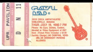 Grateful Dead - Desolation Row - 7/19/90 Noblesville, IN