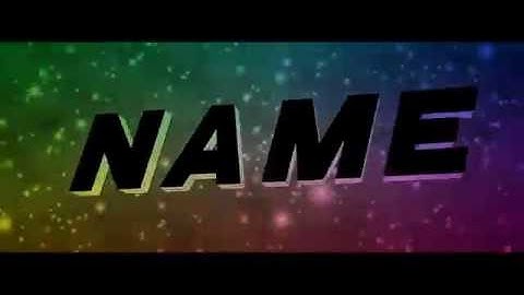 Free to use Rainbow Intro Template + DL Link!!!! (To Bright) (Blender Only) (5 likes)