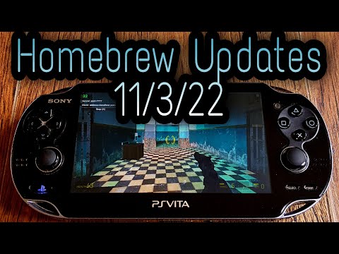 Ps Vita Homebrew Updates  - 11/3/22