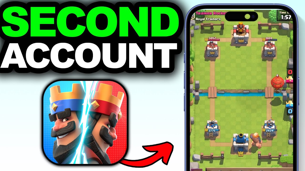 UPDATED 2026! How to Make Multiple Clash Royale Accounts