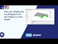 FAQ 003039 | How can I display the result diagram of a line release or a line hinge ...