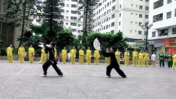 Thái cực quạt 28 thức  Thái cực Hải phòng 26/10/2023