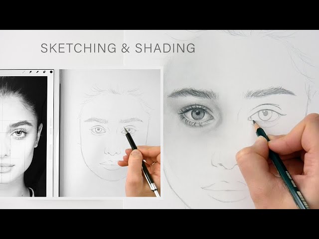 face reference photography for drawing taken with  Stable Diffusion   OpenArt