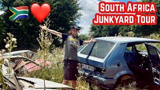 South Africa Junkyard in Bela Bela, Limpopo - Citi Golfs, Skylines (!), Mercedes, BMW, Opel, & more.