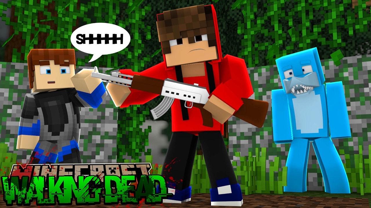 Minecraft THE WALKING DEAD - WE FIND LITTLE KELLY'S KIDNAPPERS