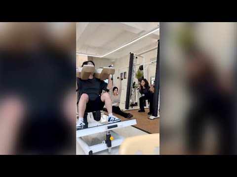 강력크한 하체가 되~🔥 #그로브짐 #아마겟돈