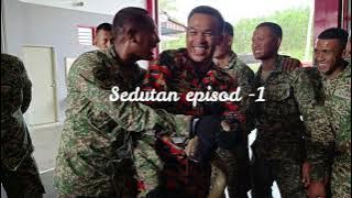 REAKSI ABANG TENTERA BILA FIRST TIME KURSUS ULAR | EPISOD 2