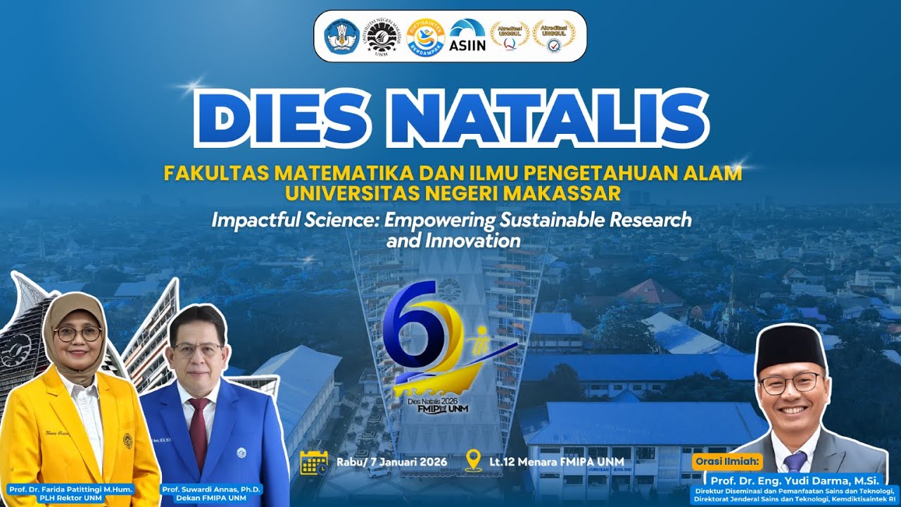 ACARA PUNCAK DIES NATALIES FMIPA UNM KE-64