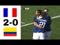 ملخص مباراة فرنسا ضد كولومبيا 2 0 متعة كروية