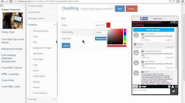 Web Page Blog Chat App Yuuguu Chat Rooms Chatwing