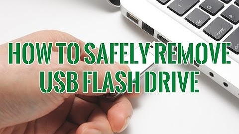 How to Safely Remove USB Flash Drive and Why It’s Necessary