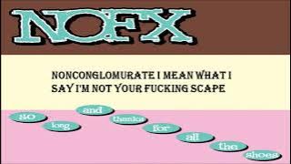 NOFX - It's My Job to Keep Punkrock Elite lyrics