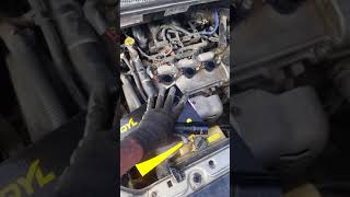 Changing ignition coils and plugs on 2004 sienna without removing cold air plenum