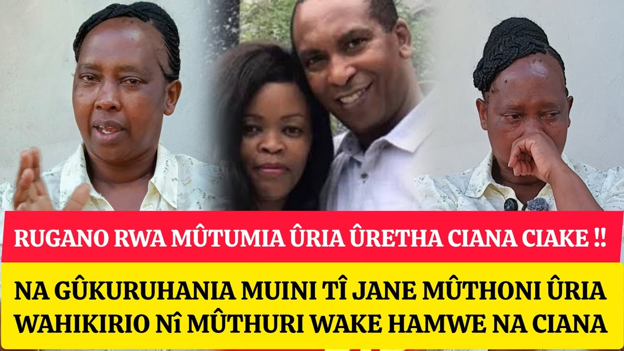 Rugano rwa mûtumia ûria ûretha ciana ciake agîkuruhania muini wî gatu wa gospel kûhukia kîhiko giake