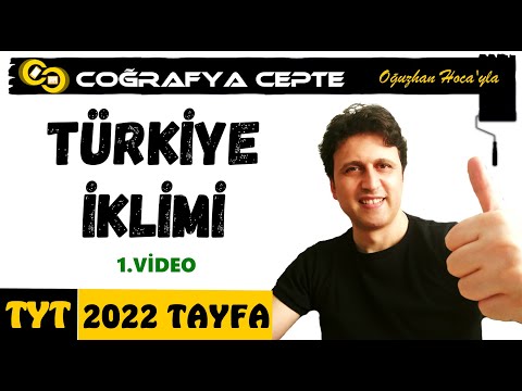 TÜRKİYE İKLİMİ 1 - TÜRKİYE'DE SICAKLIK ( TYT COĞRAFYA )