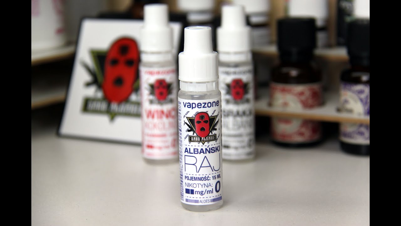 Liquid AlbaĆski Raj - Vapezone - Gang Albanii - Recenzja - Noster - YouTube