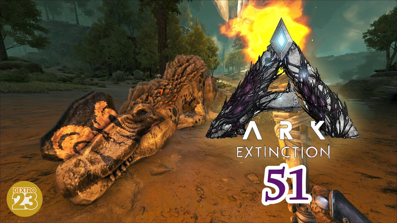 ARK Extinction 51 Sinotyrannus zähmen Let's Play Gameplay Deutsch