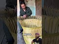Moisés de bambú: estructura, curvado térmico y tejido artesanal de precisión #lifehacks #ideas #usa