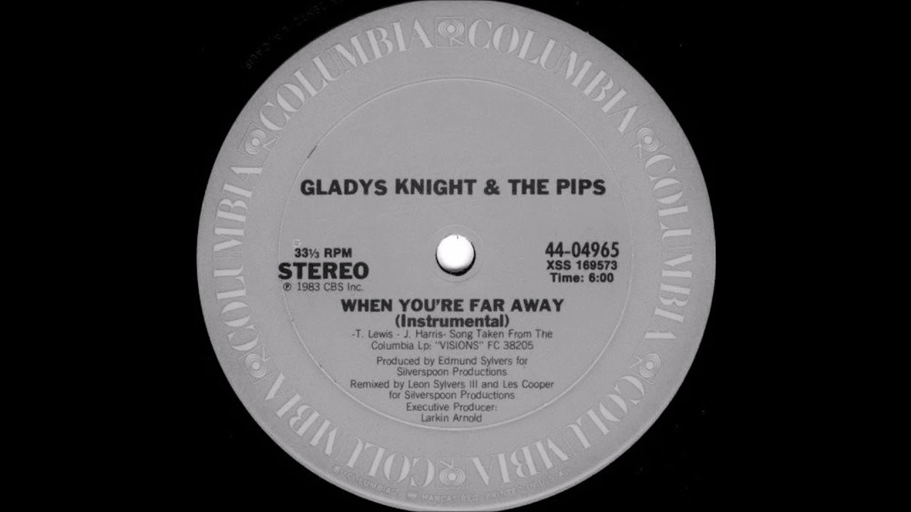 Gladys Knight & The Pips - When You're Far Away (Instrumental Version) 1983