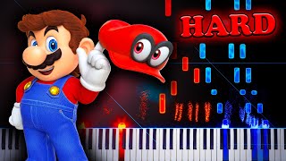 Main Theme/Staff Roll (from Super Mario Odyssey) - Piano Tutorial