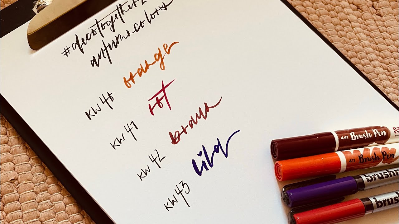 Decotogether 2025 | KW 41 Rot I mond_kalender