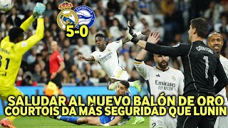 2 golazos de Vinicius y PARTIDAZO de Courtois nos hacen SOÑAR con la 15-Real Madrid vs Alaves 5-0