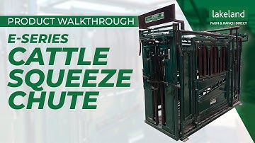 E-Series Cattle Squeeze Chute | Product Walkthrough
