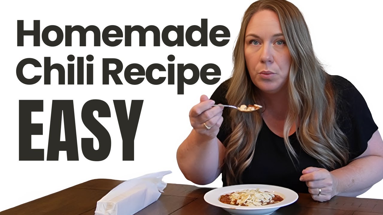 Очень простой рецепт домашнего чили | Простой, ароматный, домашний 🍲🍁 | Сытный суп | Обожаю блюда...