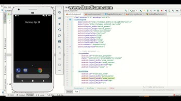 part - 13 android app in android studio and laravel, login/register screens || by Techies Time