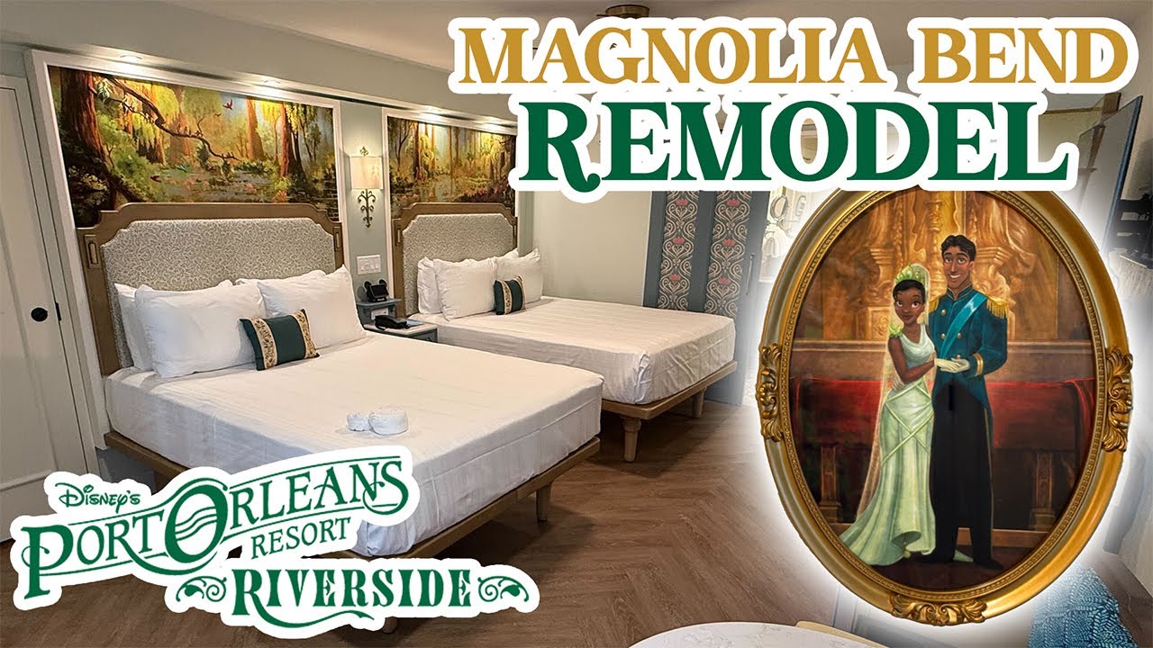 Disney’s Port Orleans Resort Riverside NEWLY REMODELED Hotel Room Tour - Magnolia Bend