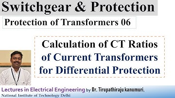 SGP406 Calculation of CT Ratios of Current Transformers for Differential Protection