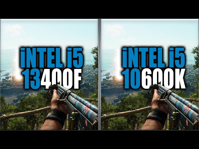 Intel i5 13400F vs 10600K Benchmarks - YouTube